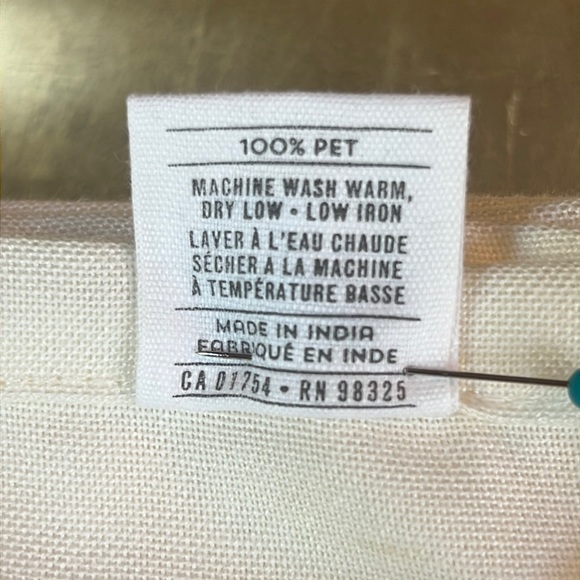 ECO-friendly/wrinkle resistant now DES ivory 100% recycled content napkins-NWT - Picture 5 of 12